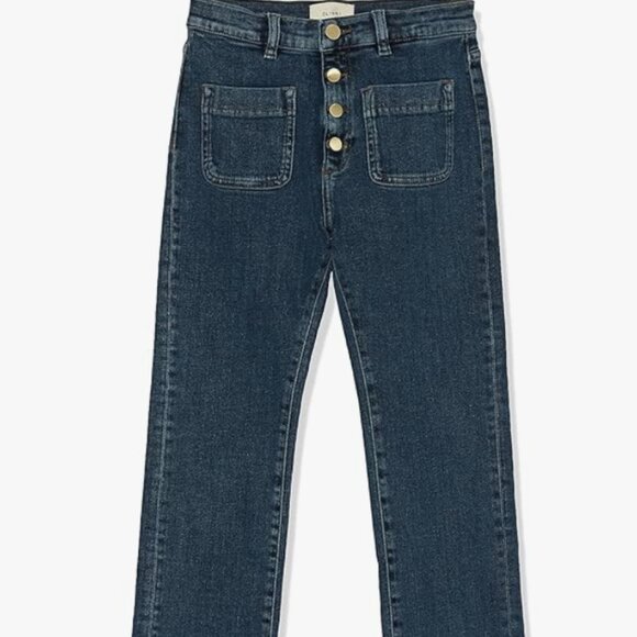 Emie Straight Jeans Denim - Girls' Emie Straight Jeans - High Rise | Size 14